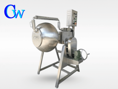 เครื่องเคลือบน้ำตาล เครื่องคลุก เครื่องเคลือบทรงลูกจัน เครื่องเคลือบคาราเมล